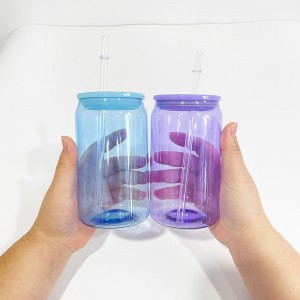 Reusable Plastic Cup Color Straw Cup Custom Size