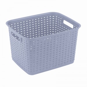 High Quality Factory Custom PP ABS PE Rectangular Plastic Baskets