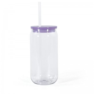 Daily Use Of Transparent Plastic Cup Plastic Straw Drink Cup