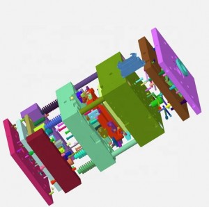 Molde de injeção de ABS de alta precisão da China Molde de injeção de plástico OEM ODM Mold Maker